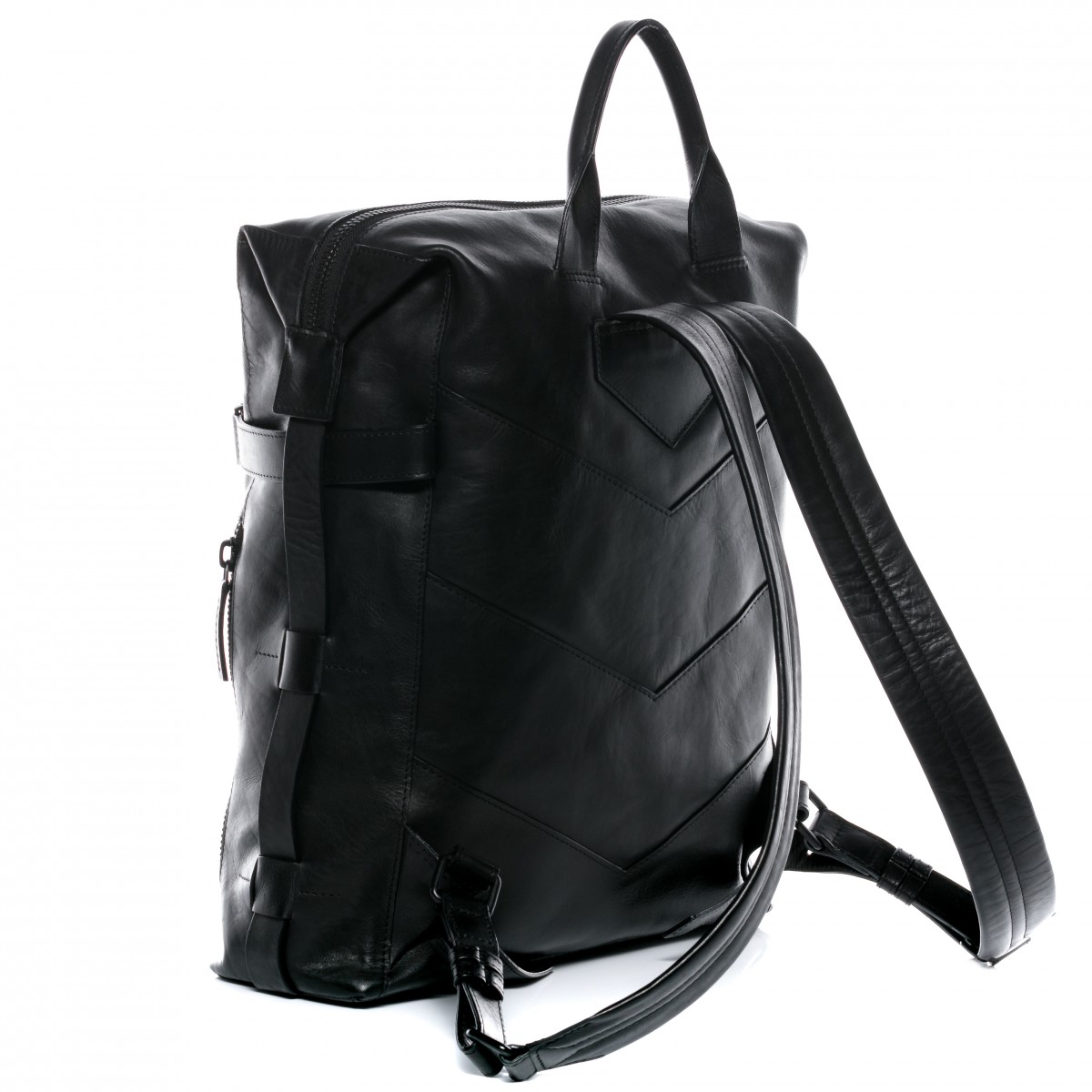 Laptoprucksack leder